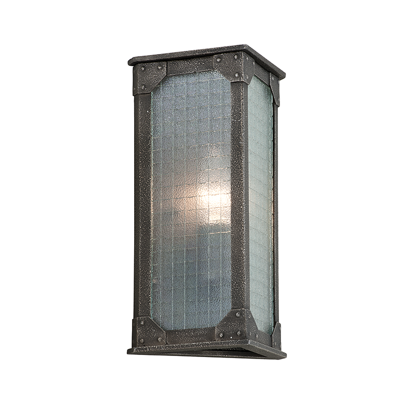 Hoboken Lantern 11" - Aged Pewter