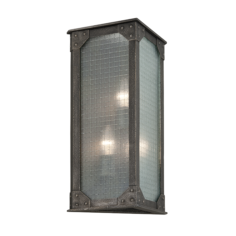 Hoboken Lantern 18" - Aged Pewter