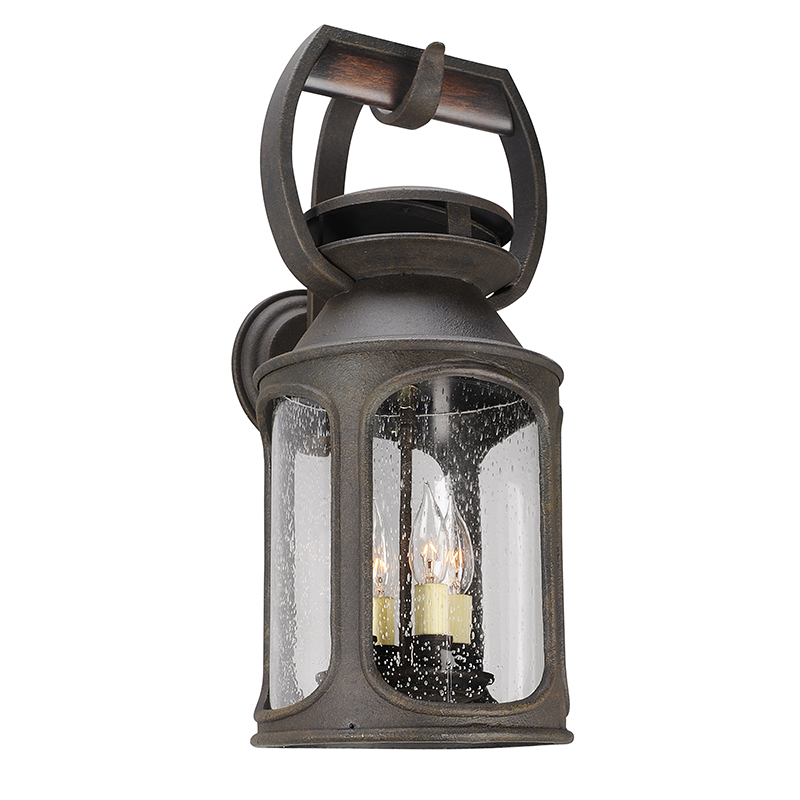 Old Trail Lantern 23" - Centennial Rust