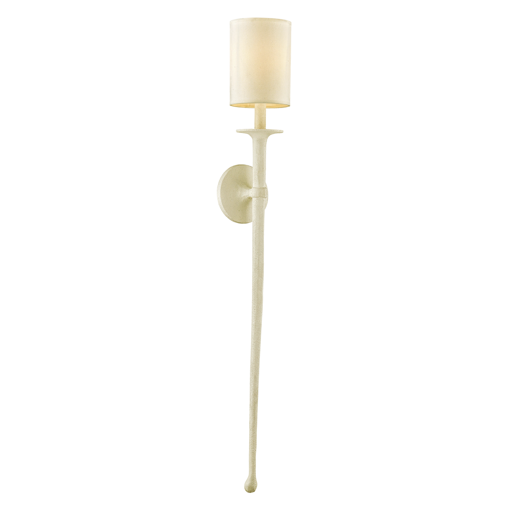 Faulkner Wall Sconce 48" - Gesso White