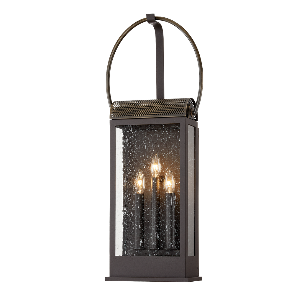 Holmes Wall Sconce 31" - Bronze And Brass