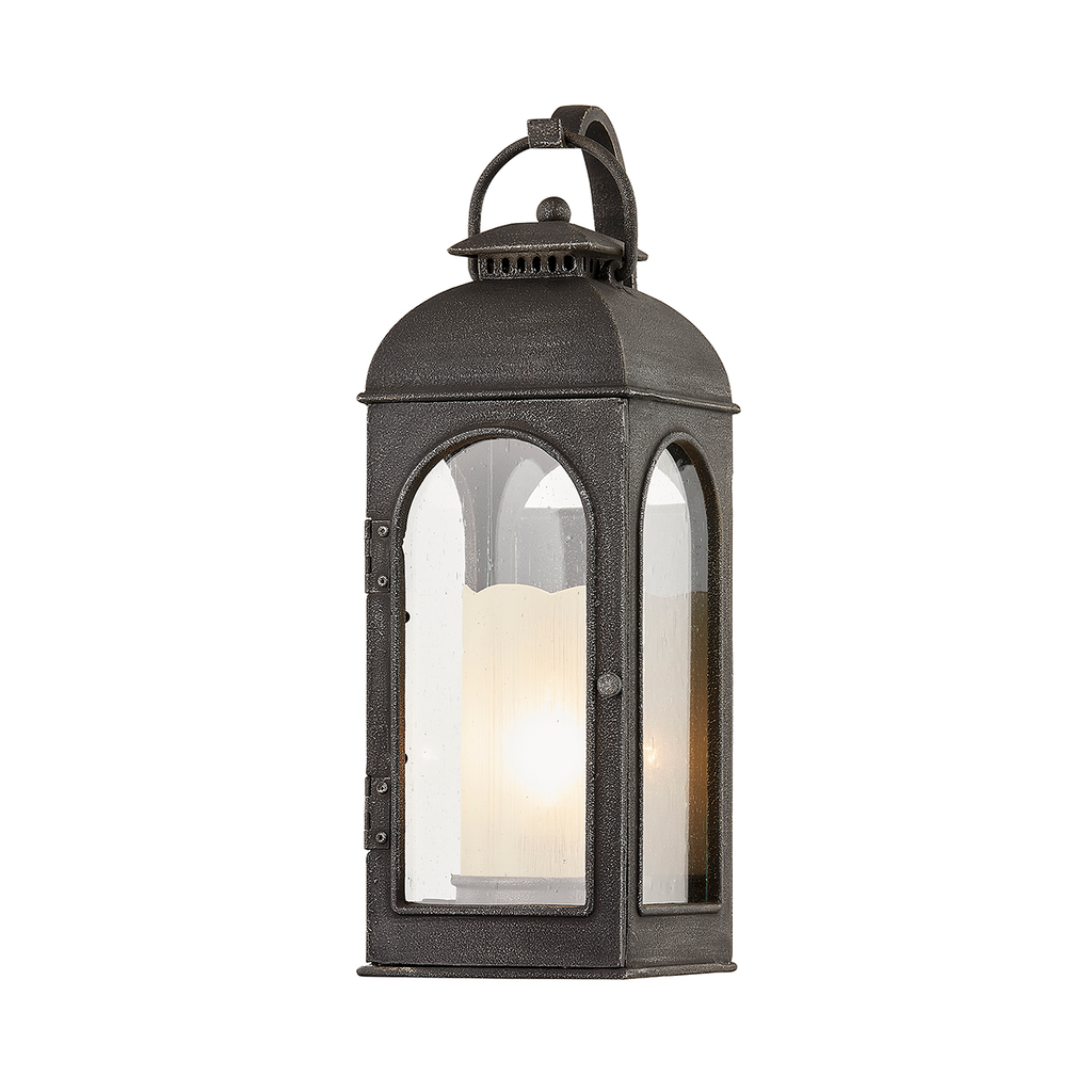 Derby Wall Sconce 17" - Aged Pewter