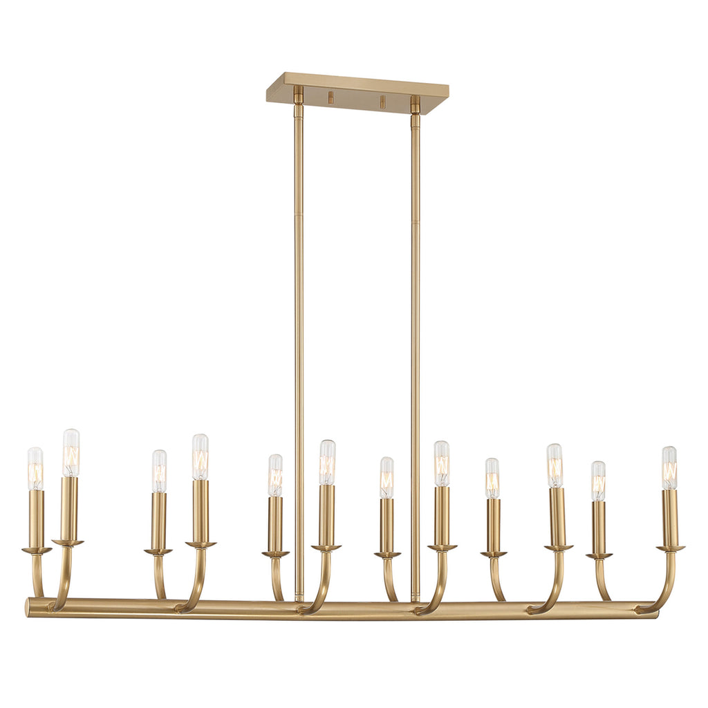 Bailey 12 Light Linear Chandelier