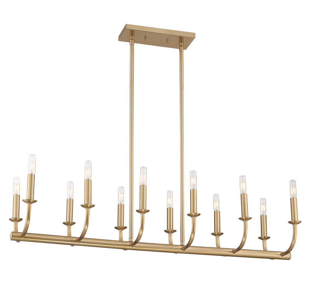 Bailey 12 Light Linear Chandelier