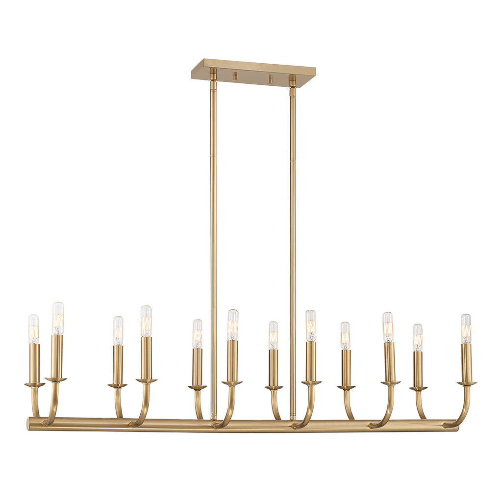 Bailey 12 Light Linear Chandelier