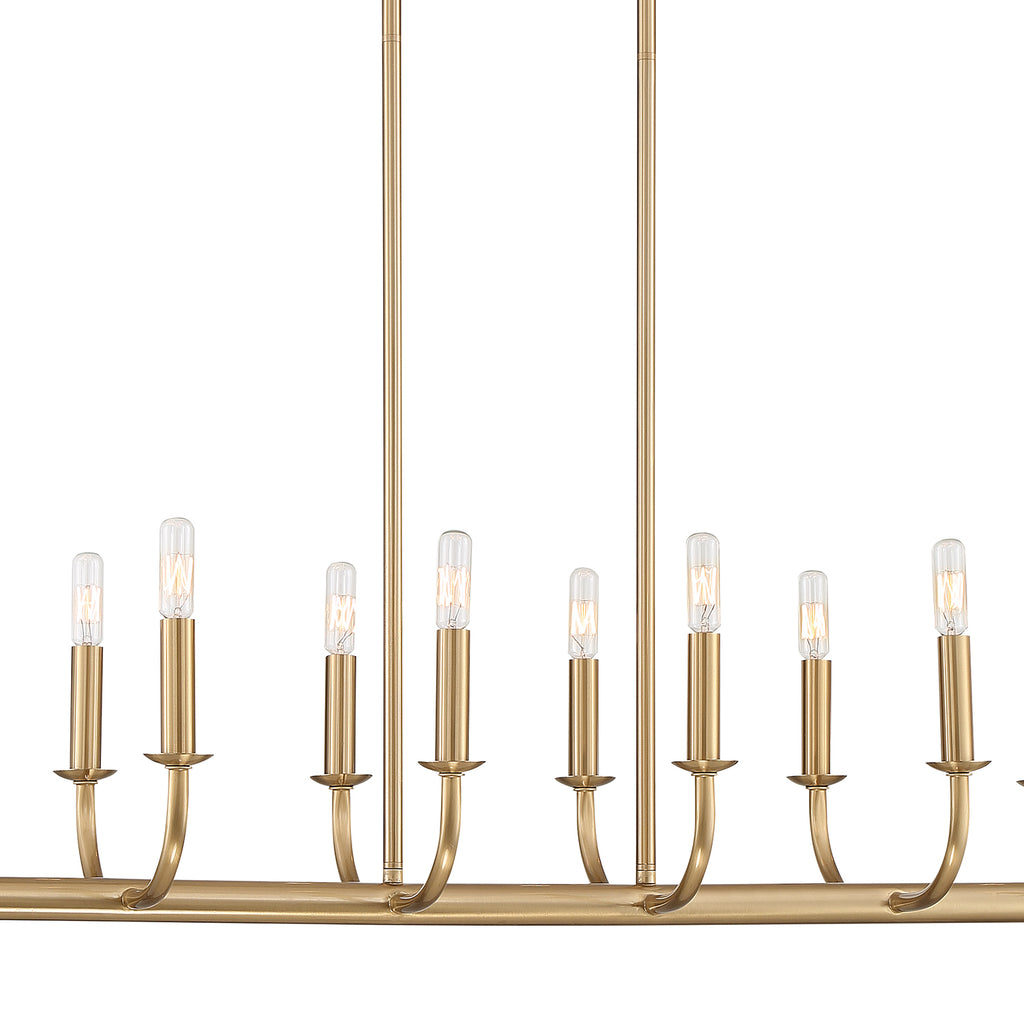 Bailey 12 Light Linear Chandelier