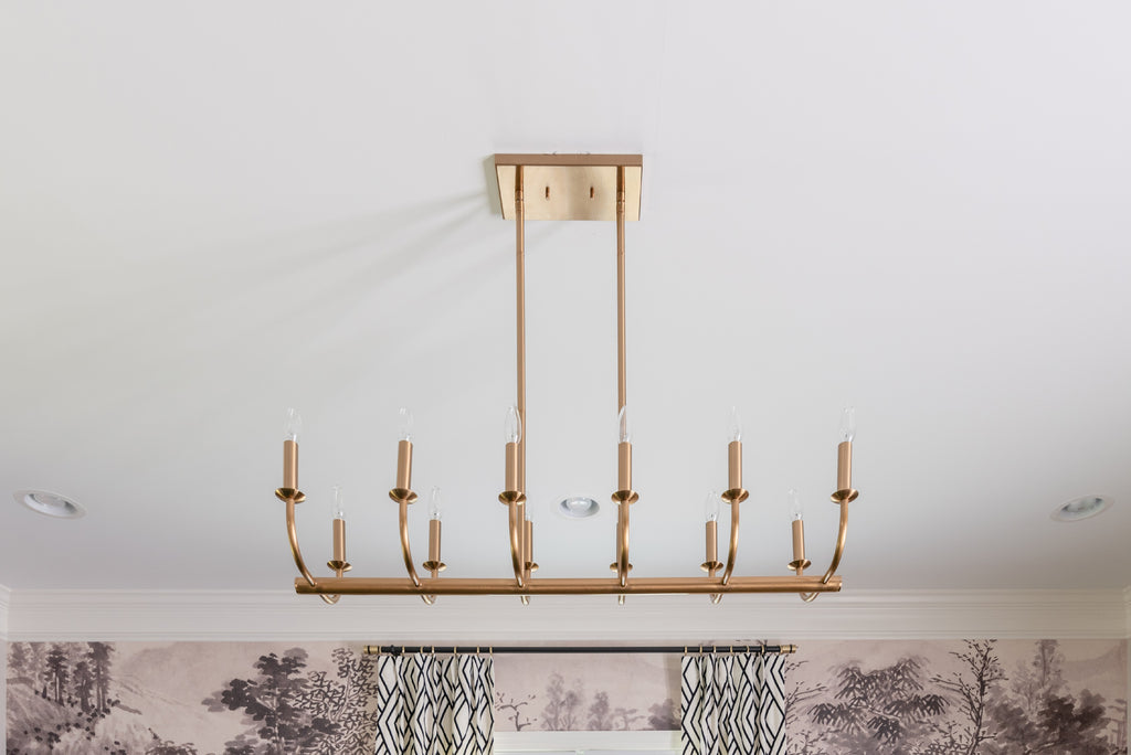 Bailey 12 Light Linear Chandelier