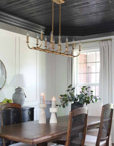 Bailey 12 Light Linear Chandelier