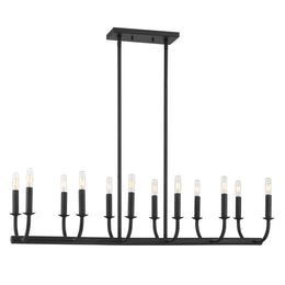 Bailey 12 Light Linear Chandelier