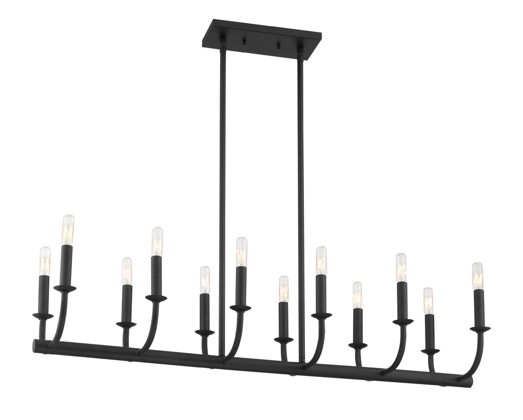 Bailey 12 Light Linear Chandelier