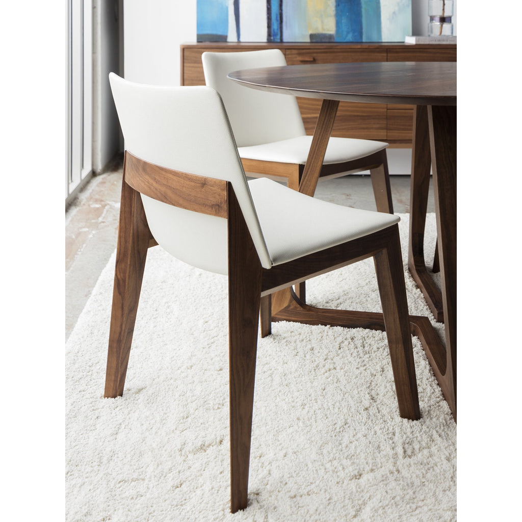 Deco Dining Chair, White, Set of 2