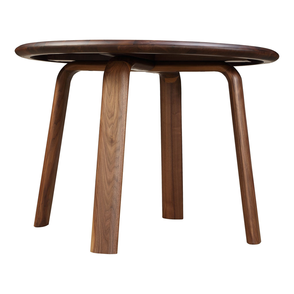 Malibu Round Dining Table, Brown