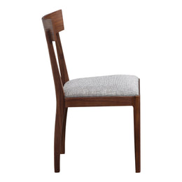 Leone Dining Chair, Brown, Set of 2