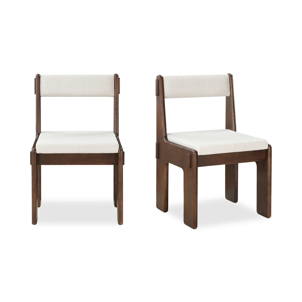 Ashby Dining Chair Brown - Set Of Two