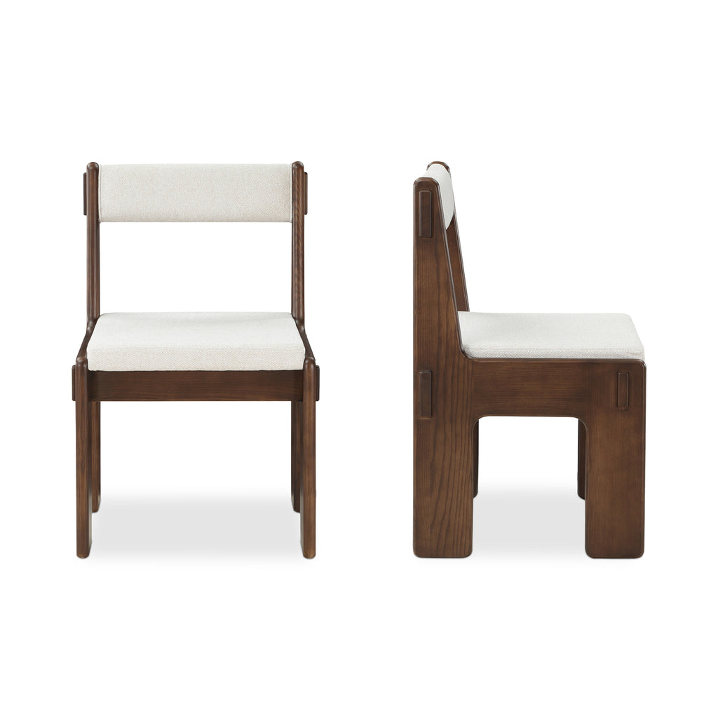 Ashby Dining Chair Brown - Set Of Two