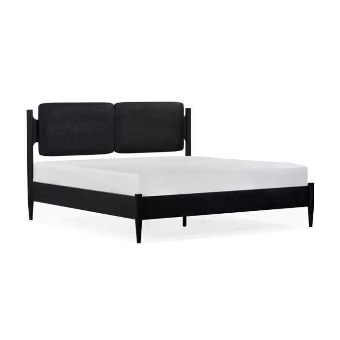 Daniel Queen Bed – Charcoal