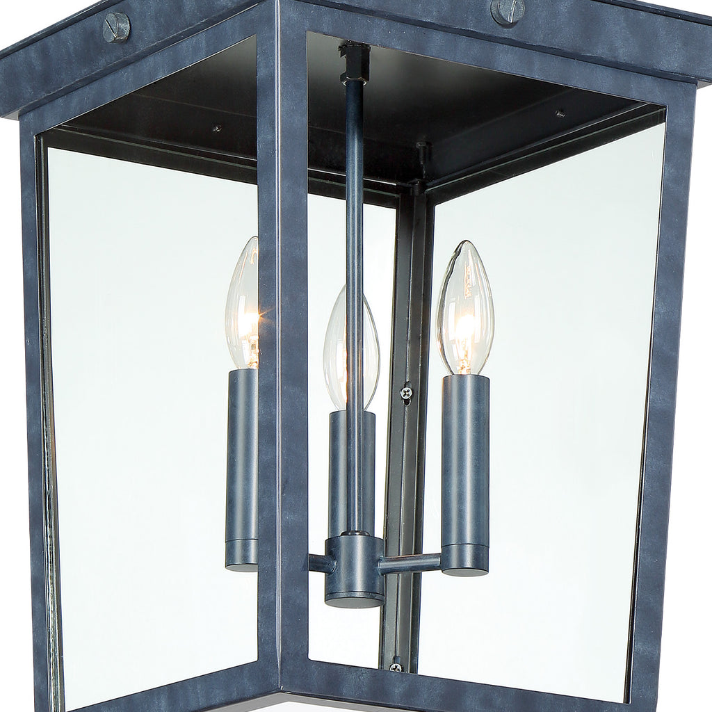 Belmont 3 Light Outdoor Pendant