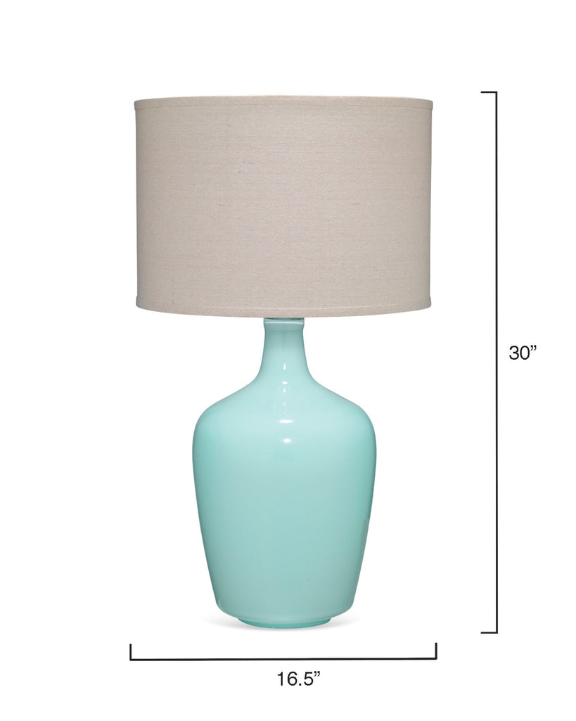 Plum Jar Table Lamp-Blue-BLJARSB255CD