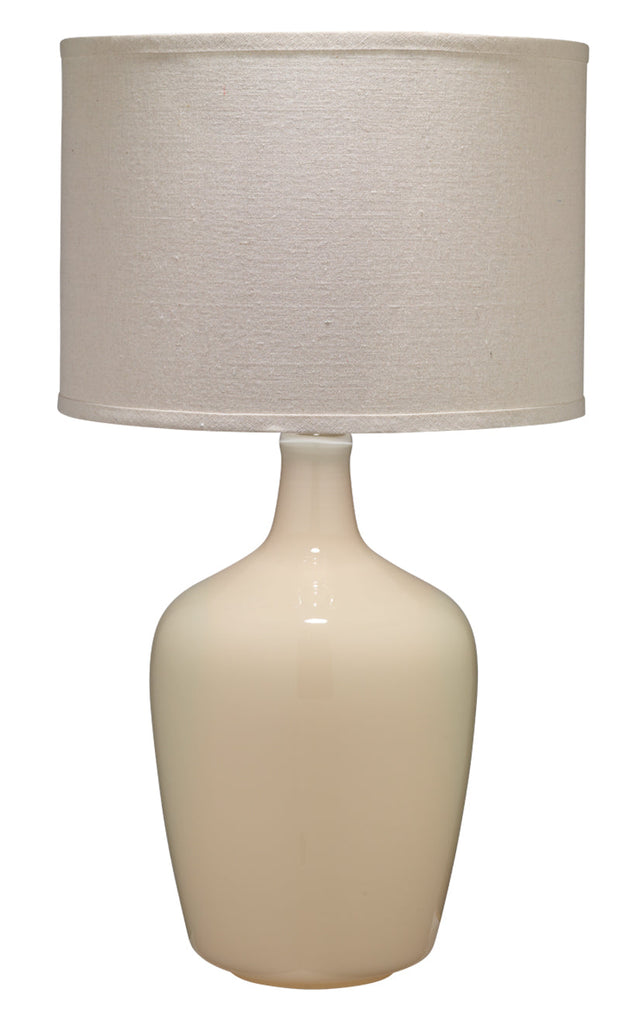 Plum Jar Table Lamp-Cream