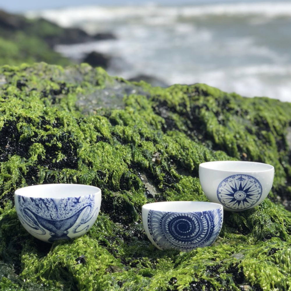 Blue Lucy Snack Bowl