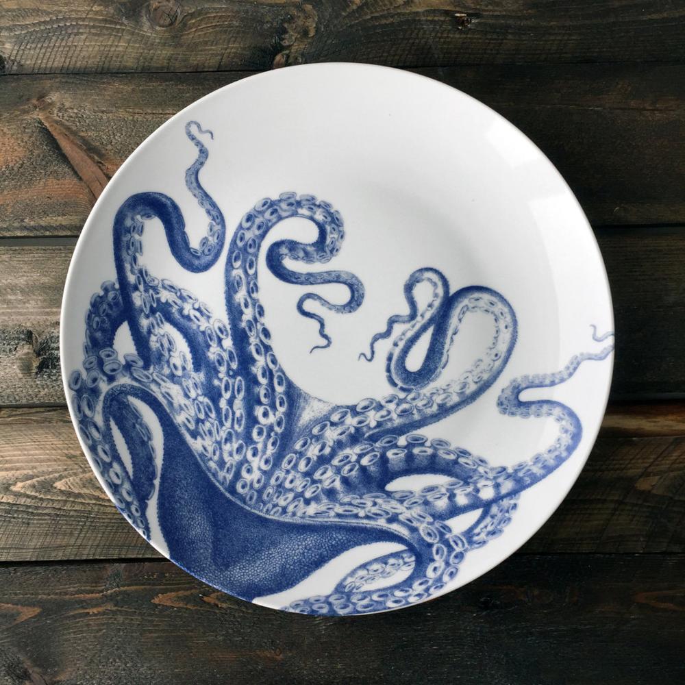 Blue Lucy Coupe Platter