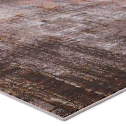 Vibe by Jaipur Living Donati Abstract Brown/ Tan Runner Rug