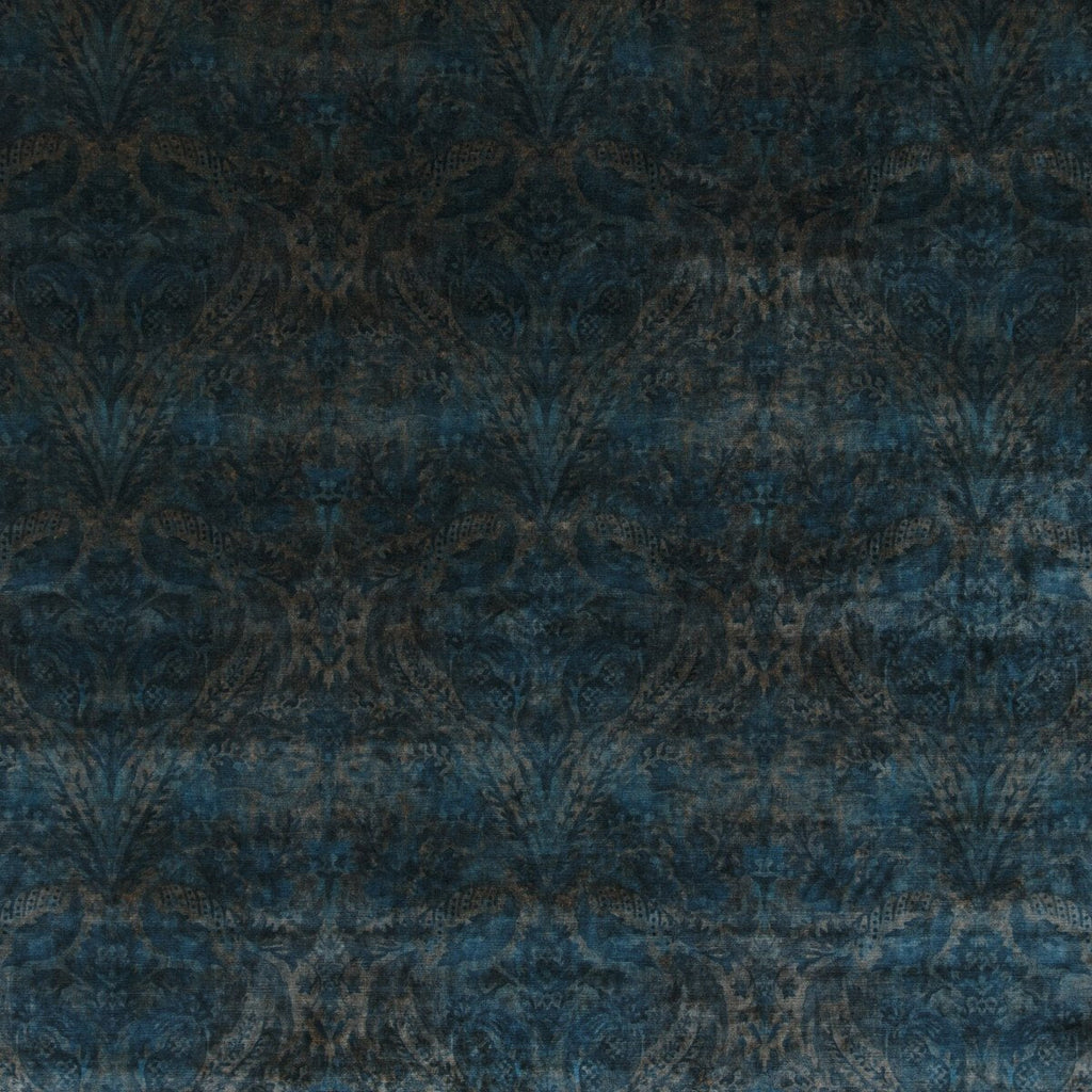 Royal Damask Velvet - Sapphire