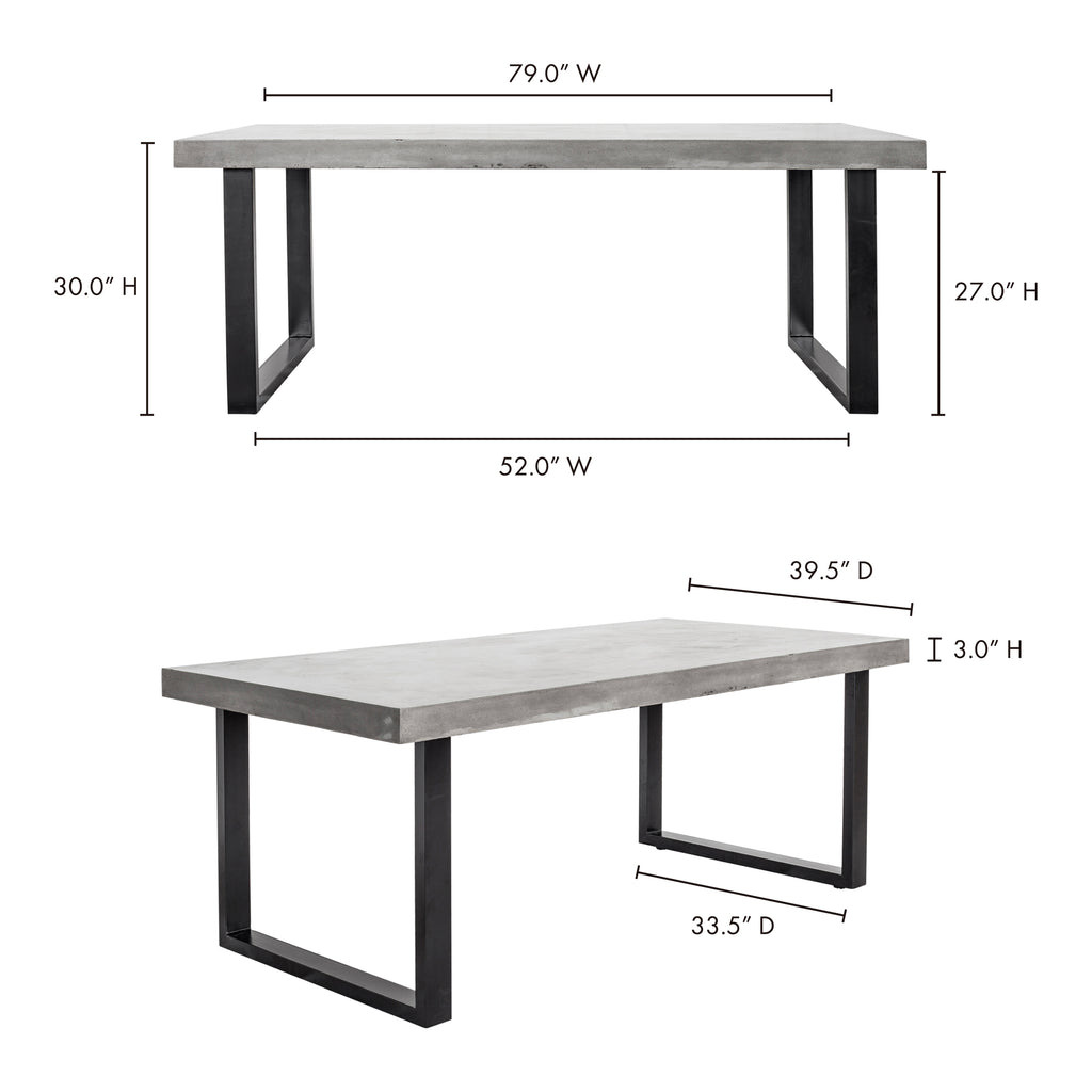 Jedrik Large Outdoor Dining Table