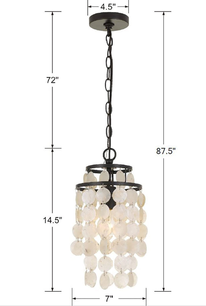 Brielle 1 Light Mini Pendant