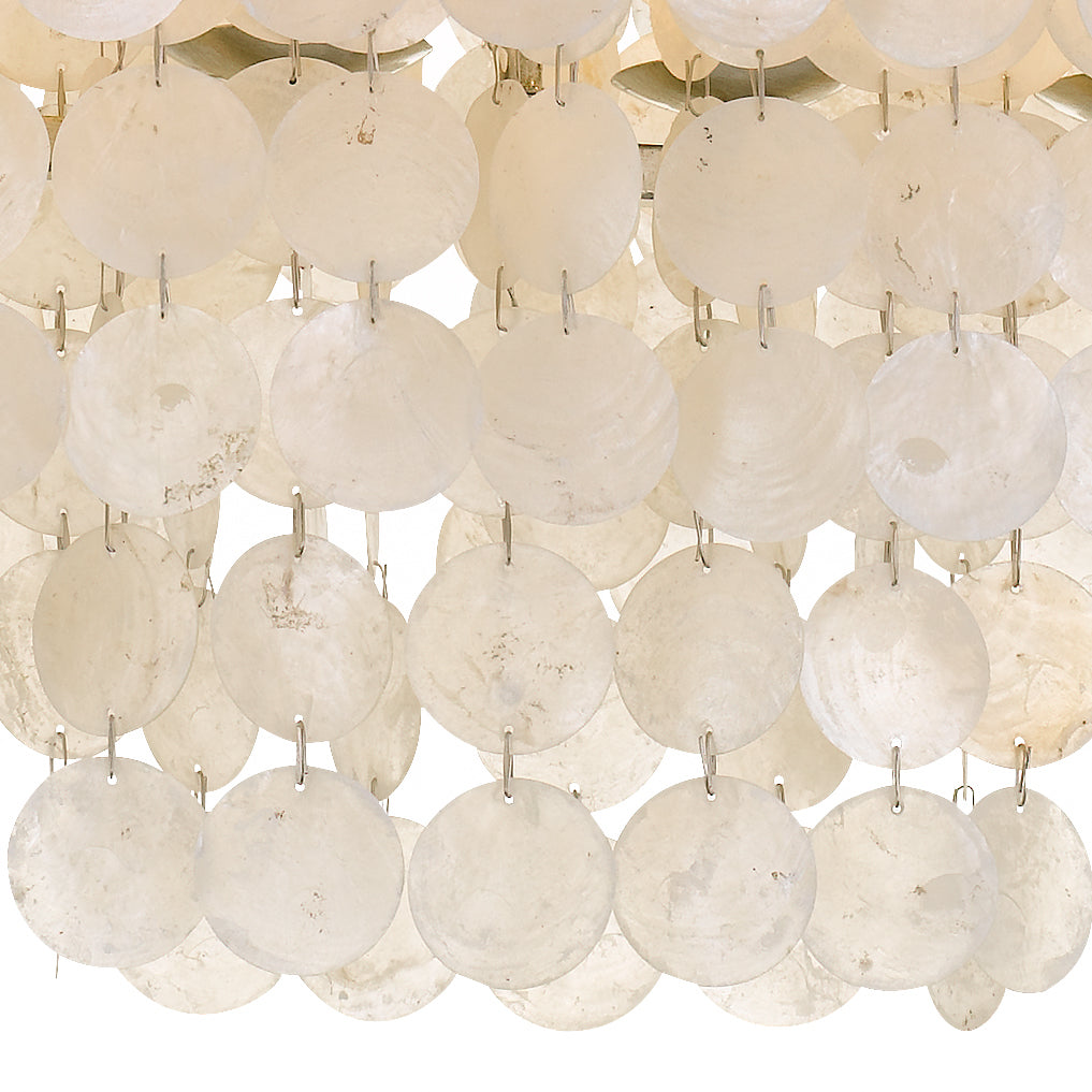 Brielle 6 Light Linear Oval Chandelier