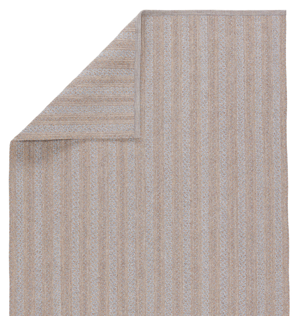Jaipur Living Topsail Indoor/ Outdoor Striped Gray/ Taupe Area Rug