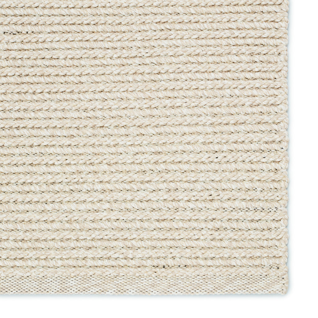 Jaipur Living Raynor Indoor/ Outdoor Solid Beige/ Ivory Area Rug