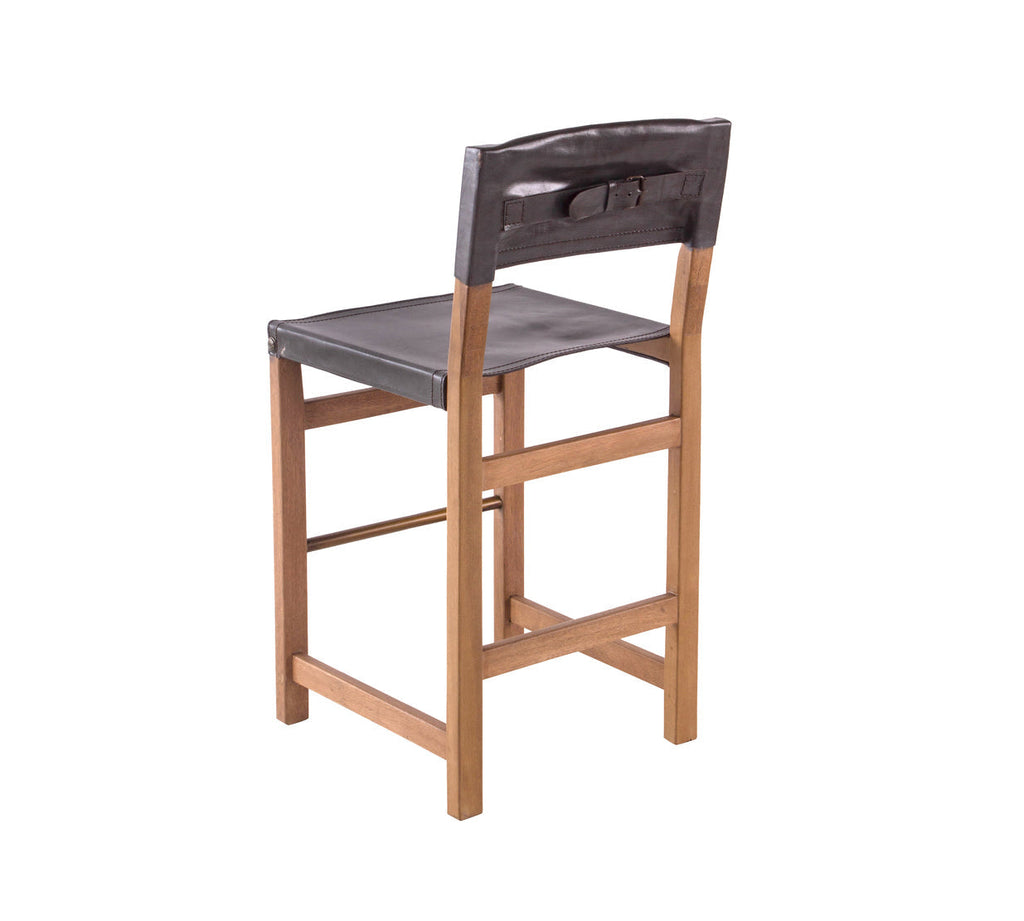 Counterstool Taura, Natural W- Leather Number 17