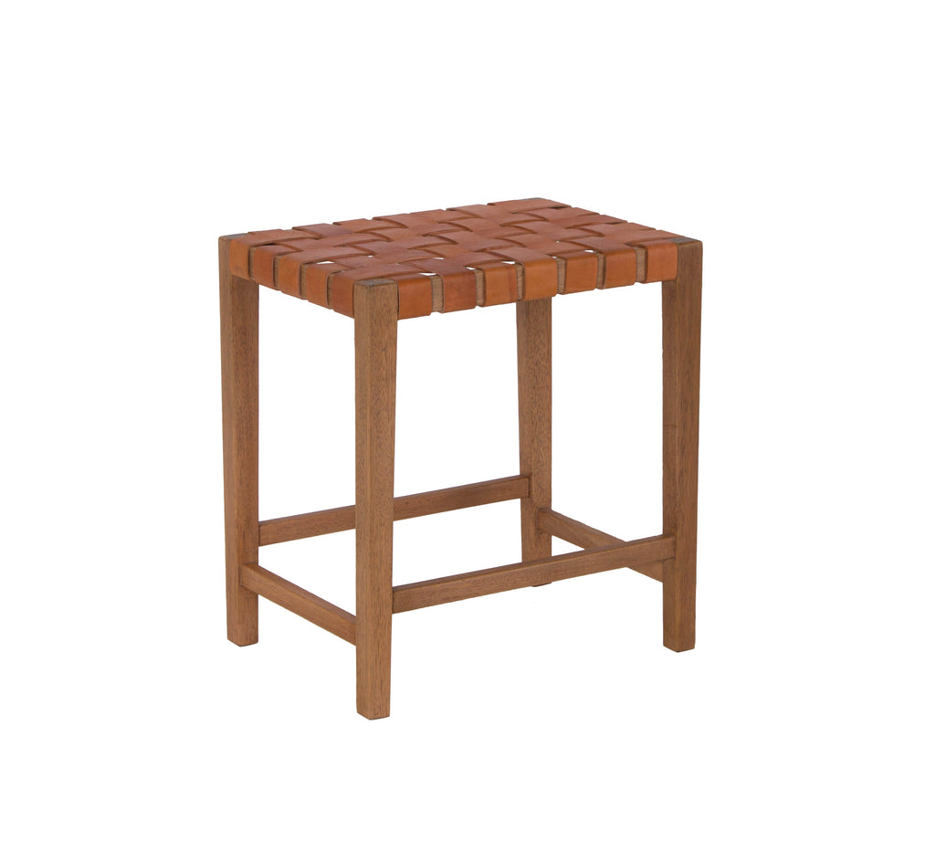 Counterstool Madeira, Natural With Saddle