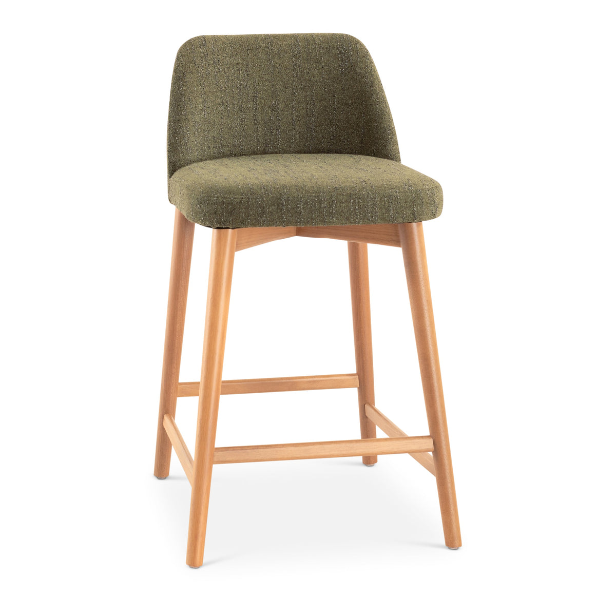 Tonia Counter Stool, Texan Burnish Guardian Seat, Domasco Frame