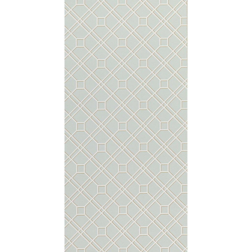 Langdale Trellis - Soft Aqua