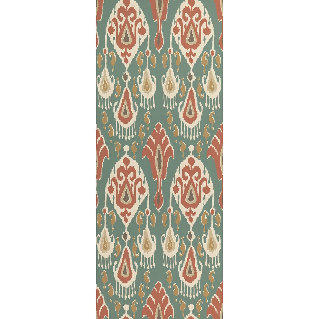 Ikat Bokhara - Teal - BW45090.4.0