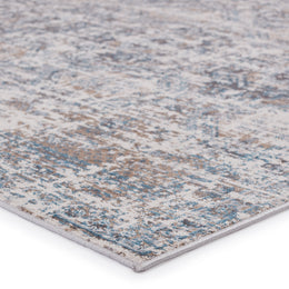 Vibe by Jaipur Living Anastasia Medallion Gray/ Blue Runner Rug