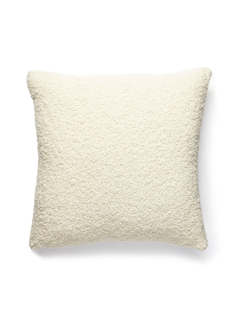 Mouton Boucle Pillow - 22 X 22 - White