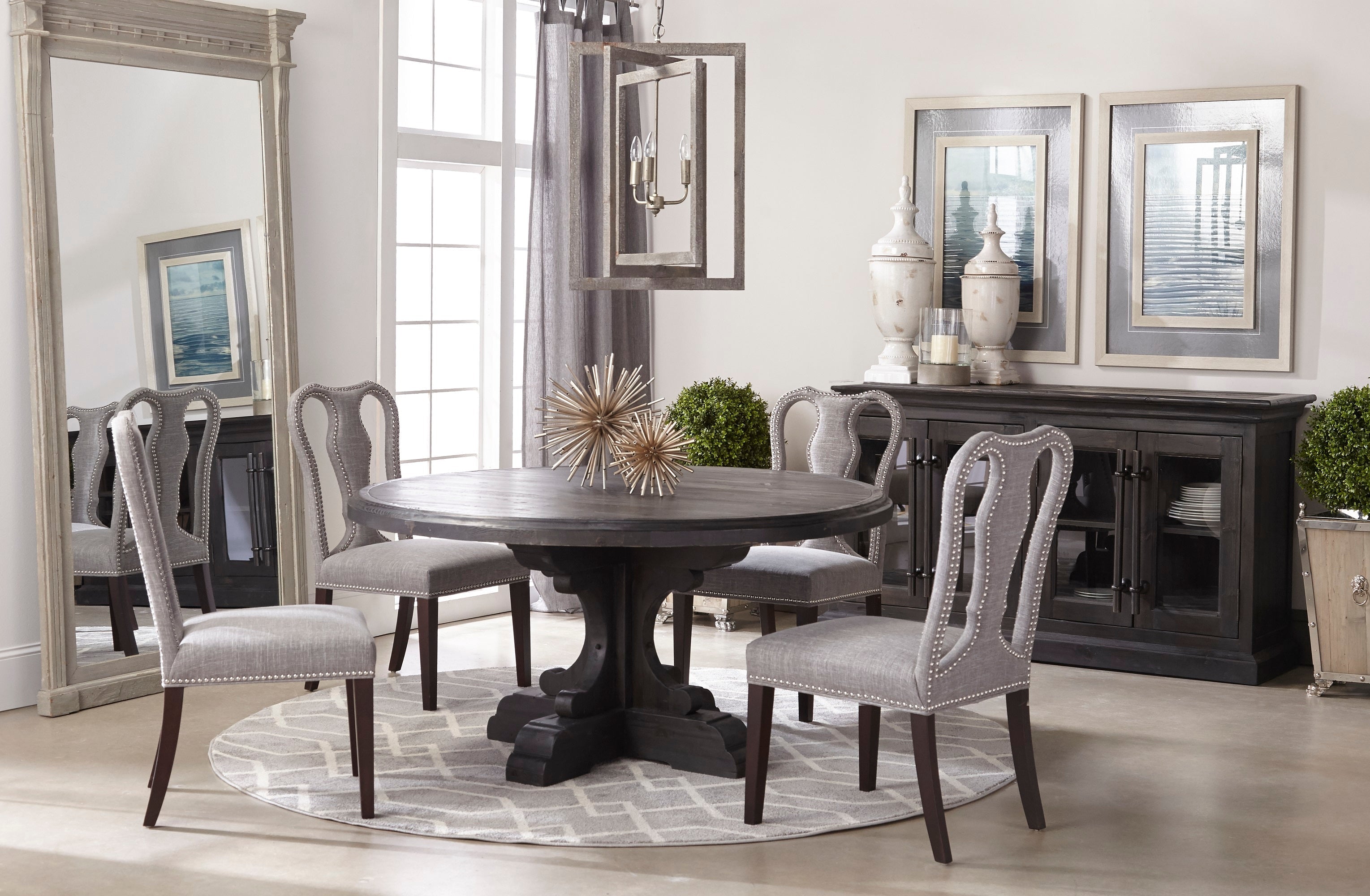 Bastille Round Dining Table Base