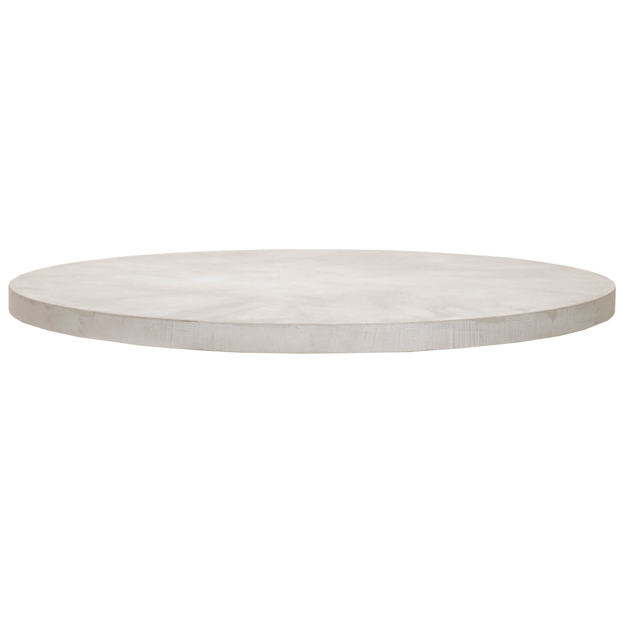 Bastille 60" Round Dining Table Top, Light Grey Concrete