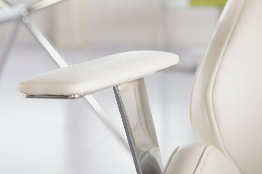 Bergen Low Back Office Chair - White