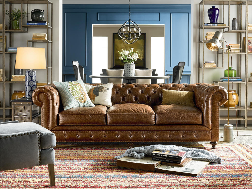 Berkeley Sofa - Saddle Brown Leather