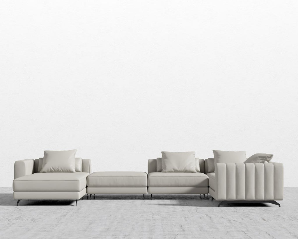 Berlin Modular Sectional, Alesund Modern Felt