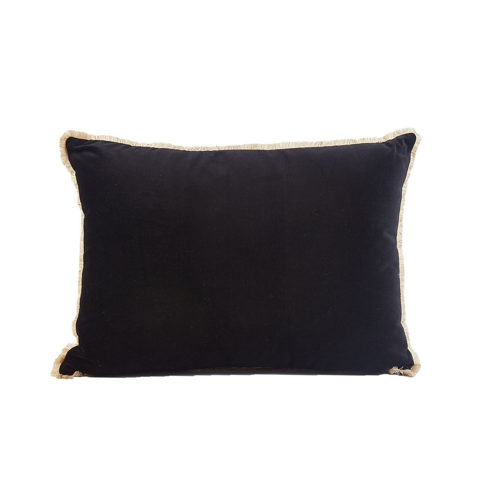 Black Velvet Pillow