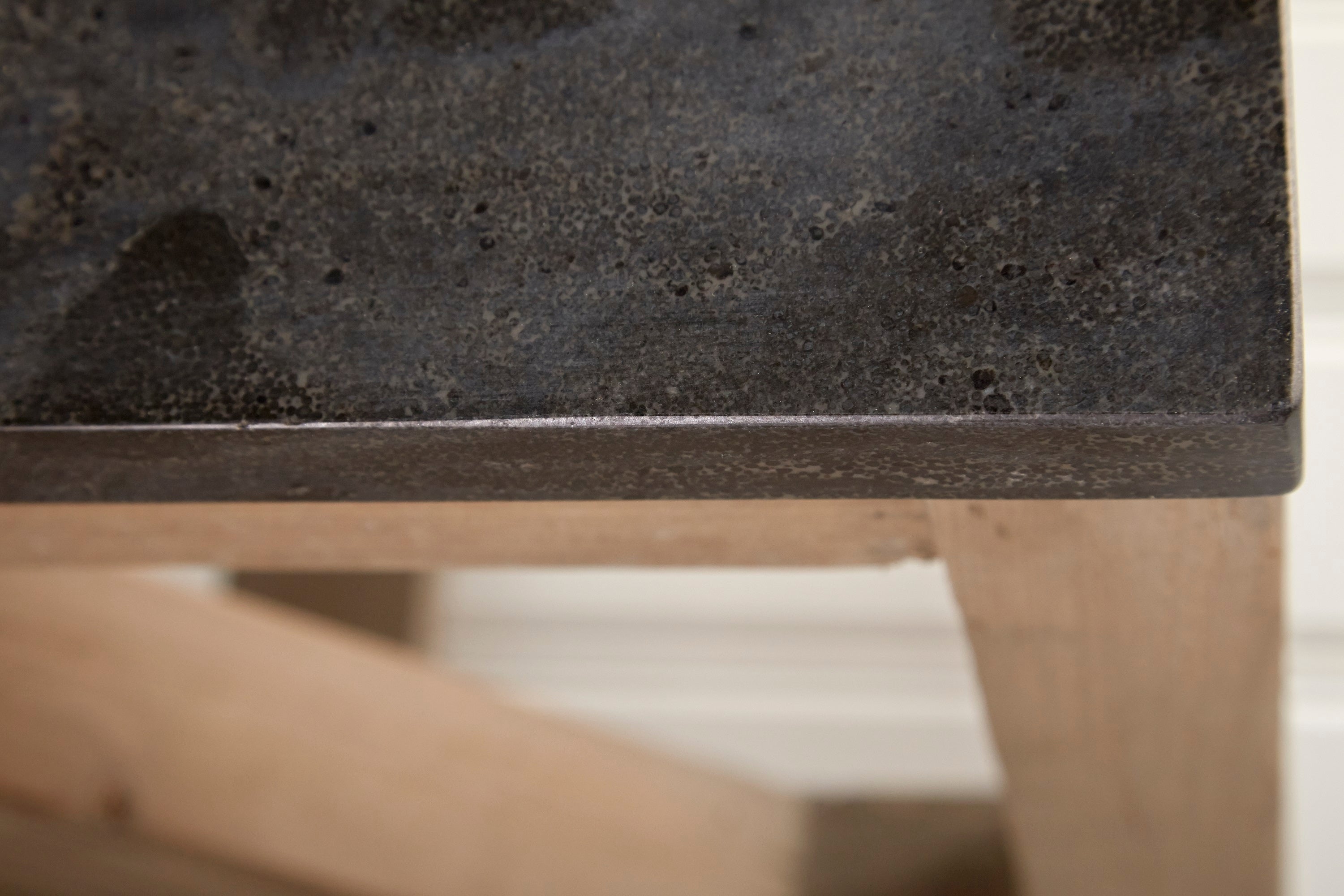 Blue Stone Square Coffee Table