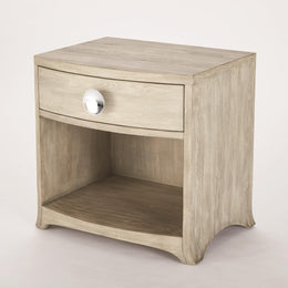 Bow Front 1 Drawer Chest