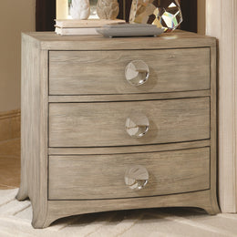 Bow Front 3 Drawer Chest