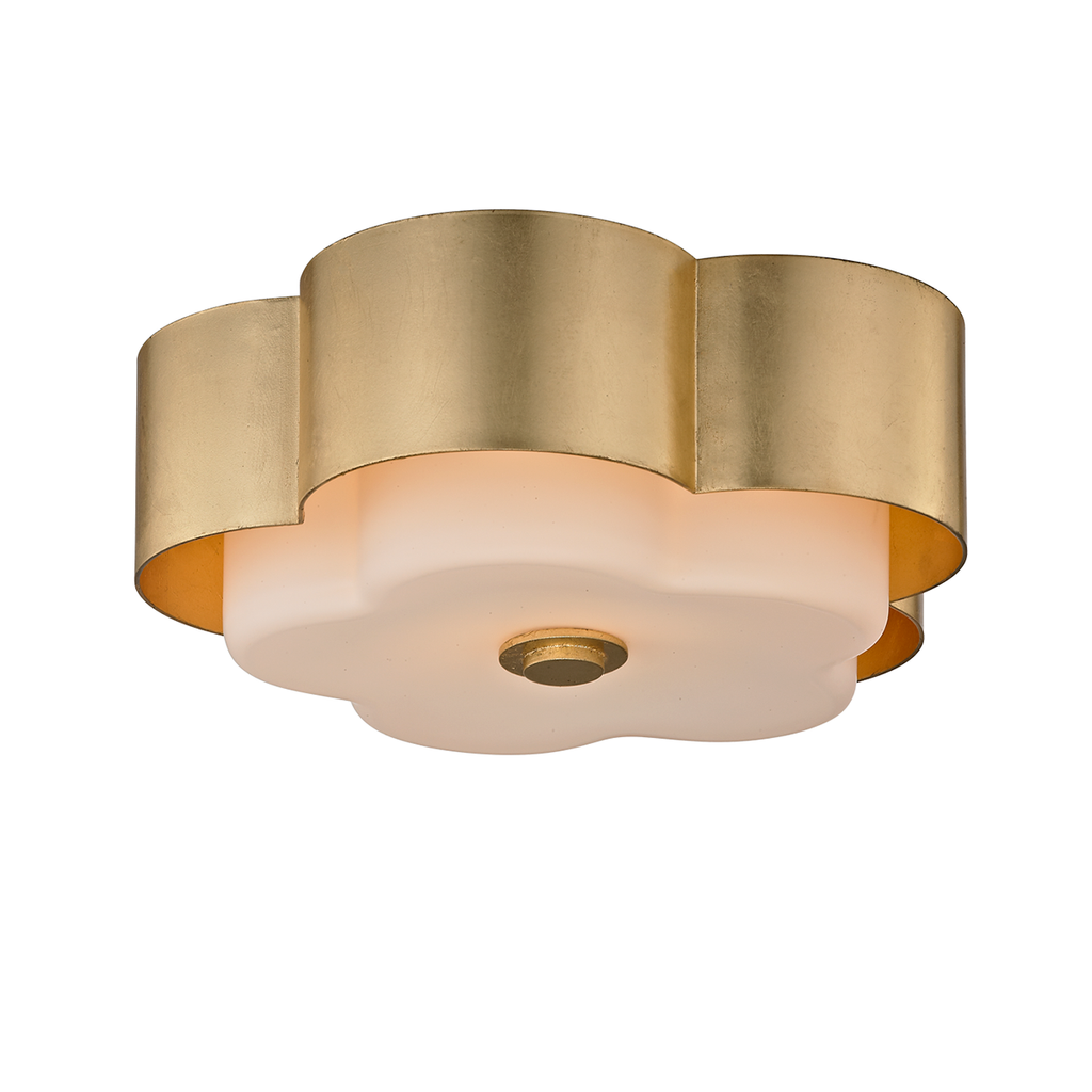 Allure Flush Mount 13" - Gold Leaf