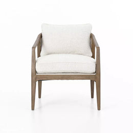 Alexandria Accent Chair, Knoll Natural by Four Hands